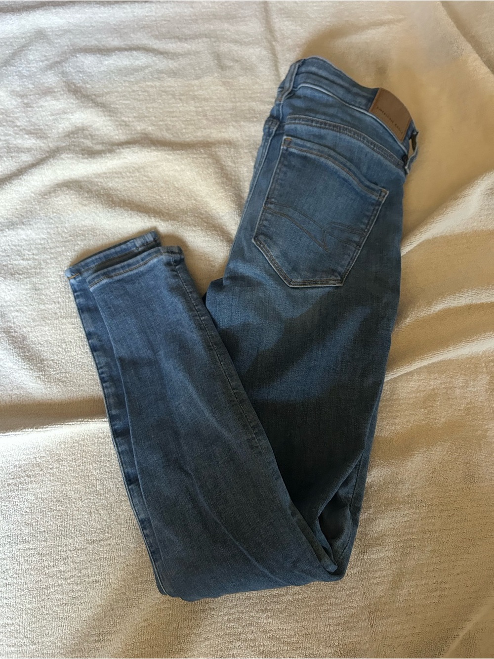 American Eagle Outfitters Dark Blue Skinny Jeans